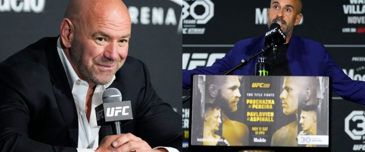 UFC CEO Dana White reacts after Jon Anik has “meltdown” over toxic MMA fans