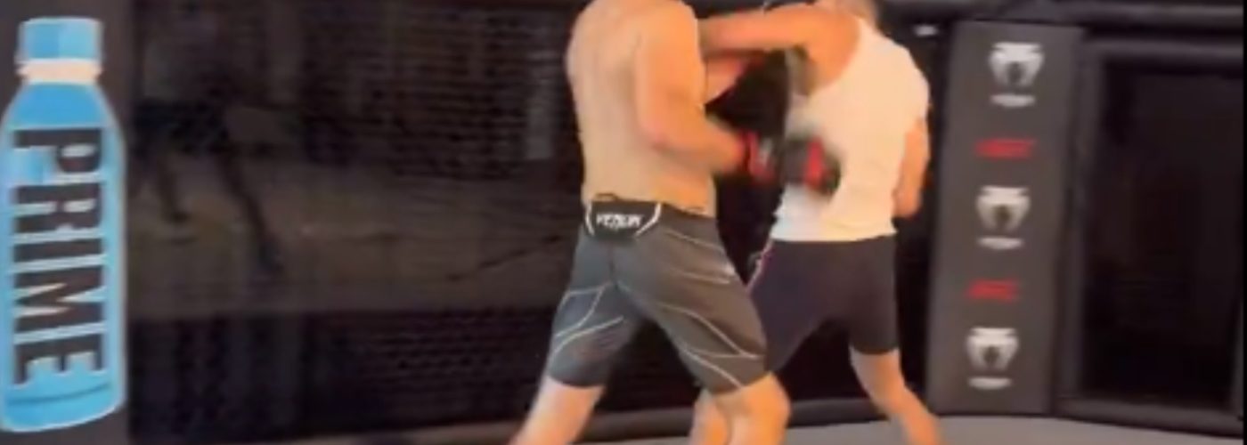 VIDEO | Sean Strickland brutalizes controversial streamer Sneako in sparring session