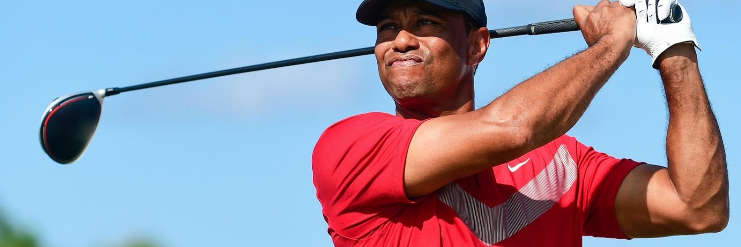 Tiger Woods starts a new year with a new look now that his Nike deal has ended