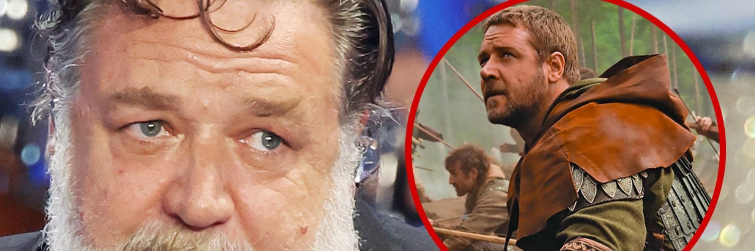 Russell Crowe Reveals He Fractured Both Legs On Set of ‘Robin Hood’