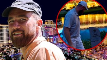 Travis Kelce Surfaces in Vegas Again After Whirlwind Week in Kansas City