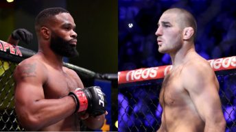 Sean Strickland gets scolded by former UFC champion Tyron Woodley for asking permission to fight Jake Paul: “Why the f*ck you asked Hunter?”