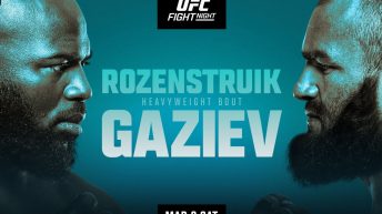 UFC Vegas 87: ‘Rozenstruik vs. Gaziev’ Live Results and Highlights