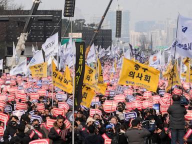 South Korean doctors hold massive anti-government rally over medical school recruitment plan