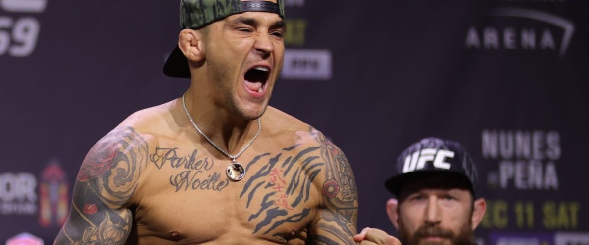 Dustin Poirier believes he’s a “win away from a title shot” if he beats Benoit Saint-Denis at UFC 299