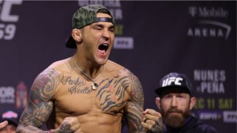 Dustin Poirier believes he’s a “win away from a title shot” if he beats Benoit Saint-Denis at UFC 299