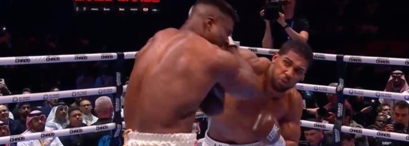 Anthony Joshua KO’s Francis Ngannou in Round 2 (Video)