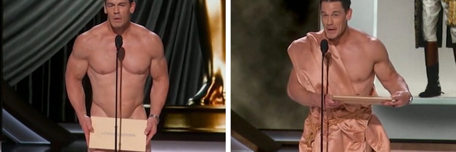 John Cena Undergoes Quick Wardrobe Change After Naked Oscars Moment