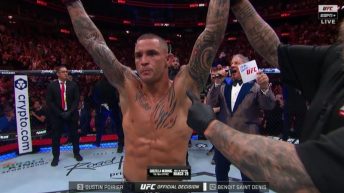 Michael Chandler shares high praise for Dustin Poirier following his KO win at UFC 299: “It’s the best hook in the MMA world”