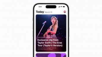 App Store features exclusive clip from Taylor Swift Eras Tour movie ahead of premiere on Disney+