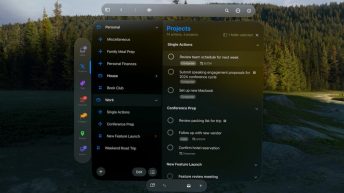 OmniFocus 4 task app gets native version for Apple Vision Pro