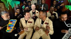 See Bill Murray, Ernie Hudson, Ray Parker Jr. Play ‘Ghostbusters’ Theme on Classroom Instruments