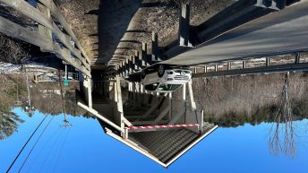 Historic covered bridges are under threat by truck drivers relying on GPS meant for cars