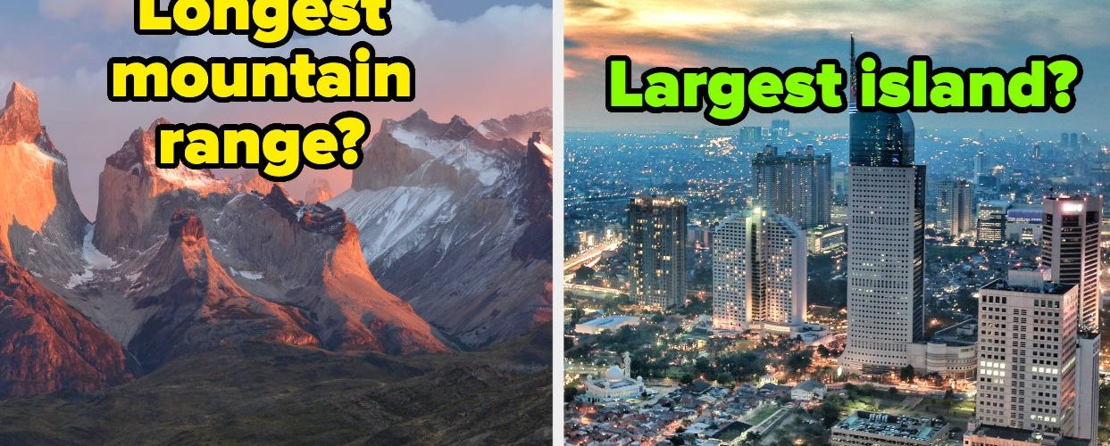 It’s Time To Get Your Geography On With This Seriously Large Quiz