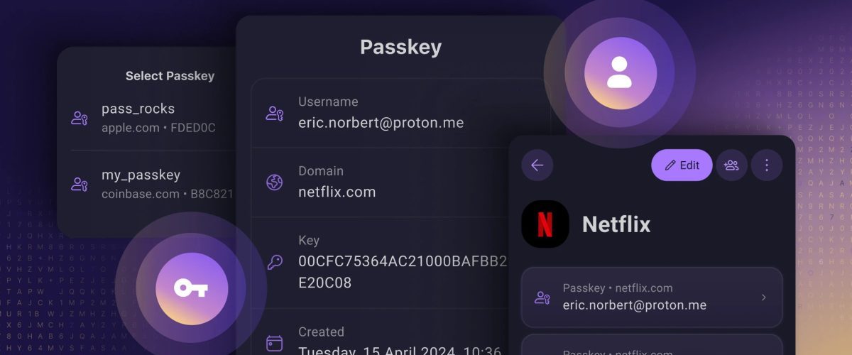 Proton launches passkey support, says access is ‘free’ and ‘universal’ as the tech should be