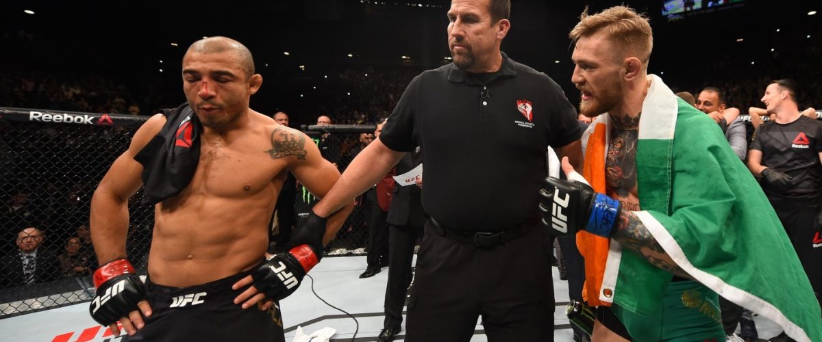 Conor McGregor says he’s “really happy” to see Jose Aldo return to the UFC