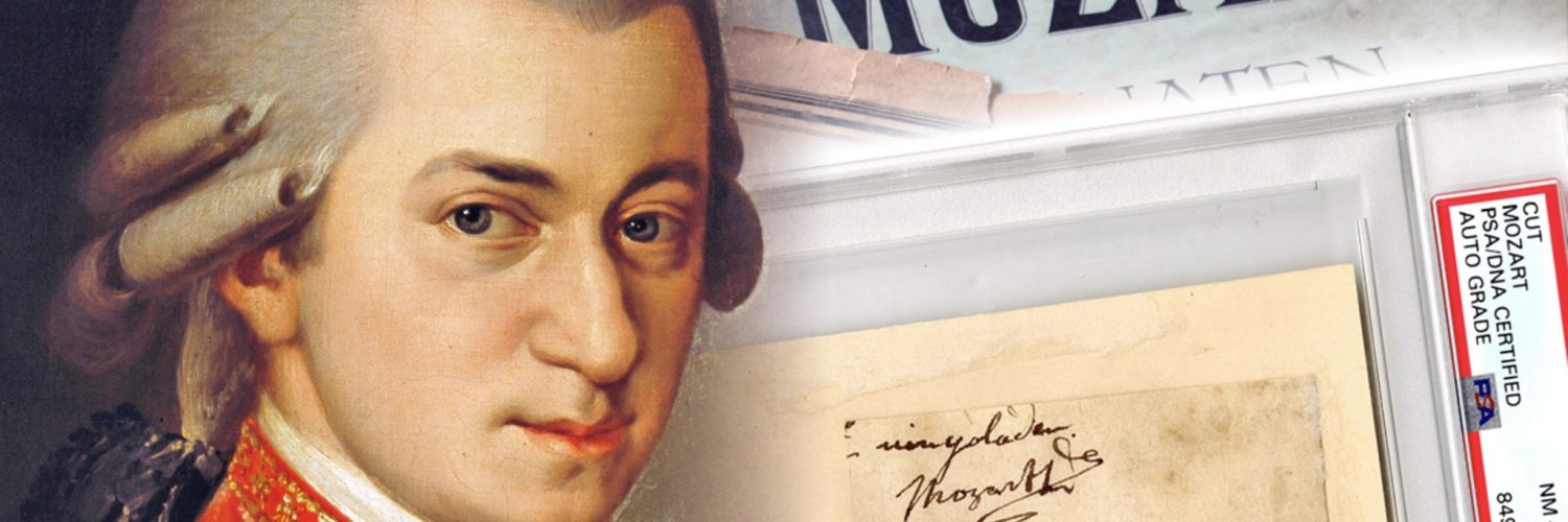 Mozart Signature Up For Auction, Expected To Fetch $100K