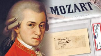 Mozart Signature Up For Auction, Expected To Fetch $100K