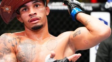 Andre Lima reveals initial reaction to being bitten by Igor Severino at UFC Vegas 89: “I really thought that the fence had gotten into me”