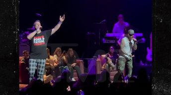 ‘Jersey Shore’s Angelina Serenaded Onstage by AJ McLean & Joey Fatone