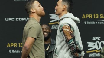 Justin Gaethje agrees with Max Holloway’s UFC 300 pitch with Mark Coleman, says he’s better than ‘f*cking loser’ Jorge Masvidal being involved