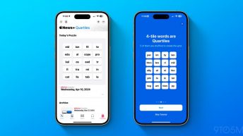 iOS 17.5 expands Puzzles collection with leaderboards and new ‘Quartiles’ word game