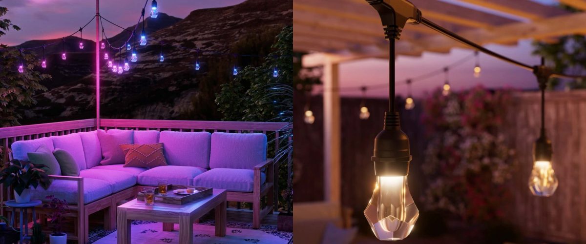 Nanoleaf wants to upgrade your deck with its Matter LED Outdoor String Lights