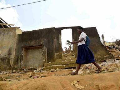 Homes are demolished in Ivory Coast’s main city over alleged health concerns