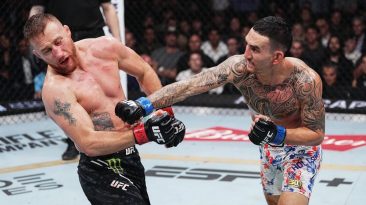 Justin Gaethje has no regrets over trading with Max Holloway in final seconds of UFC 300 bout: “There was no other option”