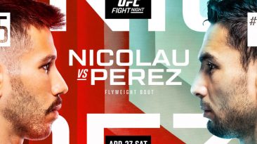 UFC Vegas 91: ‘Nicolau vs Perez’ Weigh-in Results – 2 Fighters Miss Weight