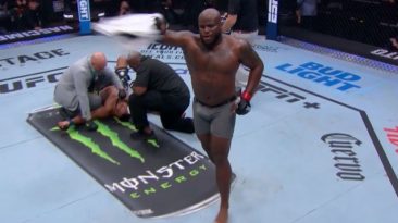 Pros react after Derrick Lewis TKO’s Rodrigo Nascimento at UFC St. Louis