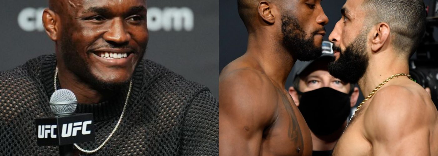 Kamaru Usman gives his early prediction for Leon Edwards vs. Belal Muhammad at UFC 304