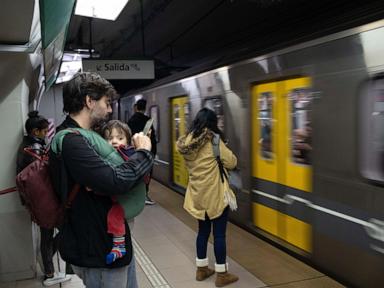 Subway commuters in Buenos Aires see fares spike by 360% as part of austerity campaign in Argentina