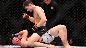 Chase Hooper says Viacheslav Borschev “definitely tapped” at UFC St. Louis