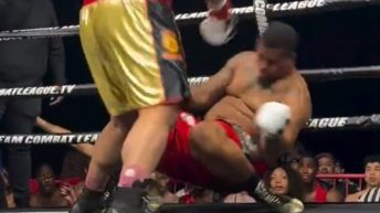 Video | Former UFC heavyweight Greg Hardy suffers brutal KO loss