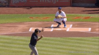 WATCH | Paulo Costa throws out historically bad first pitch at New York Mets game before UFC 302