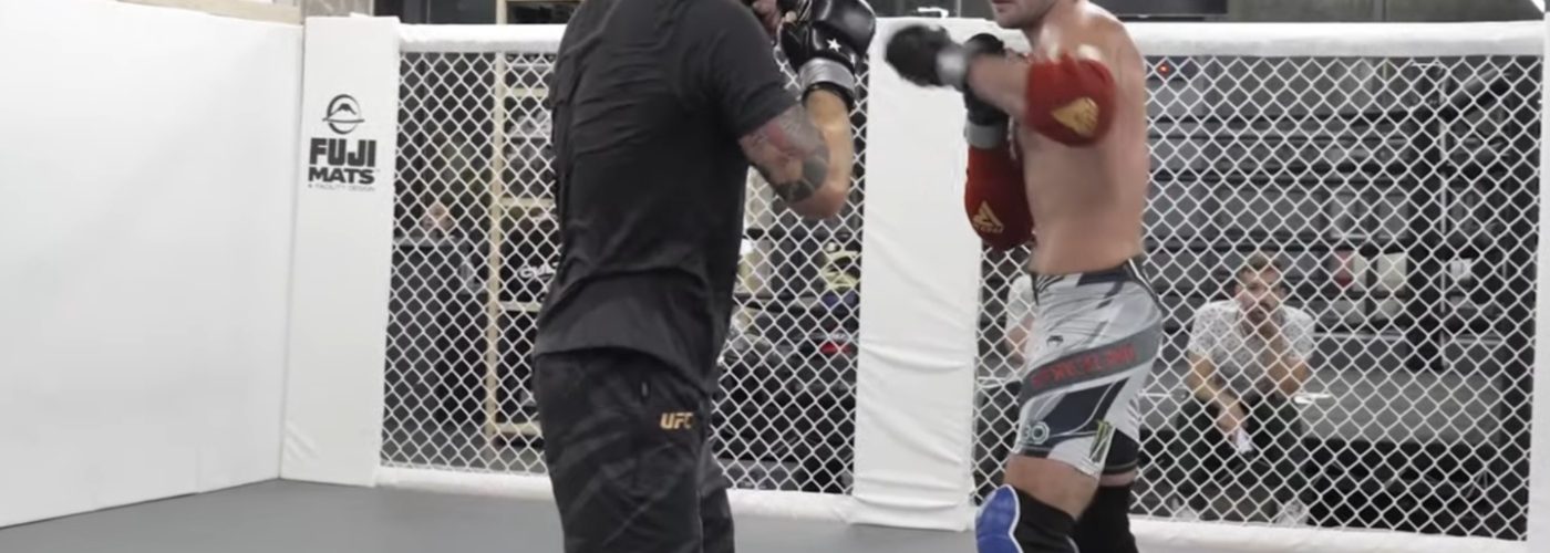 WATCH: Sean Strickland spars with Bellator star Johnny Eblen just hours before UFC 302