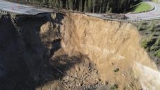 Large chunk of Wyoming’s Teton Pass road collapses; unclear how quickly it can be rebuilt