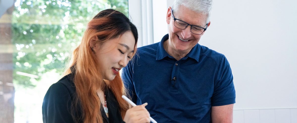 Apple surprises Swift Student Challenge winners with exclusive Tim Cook demo op