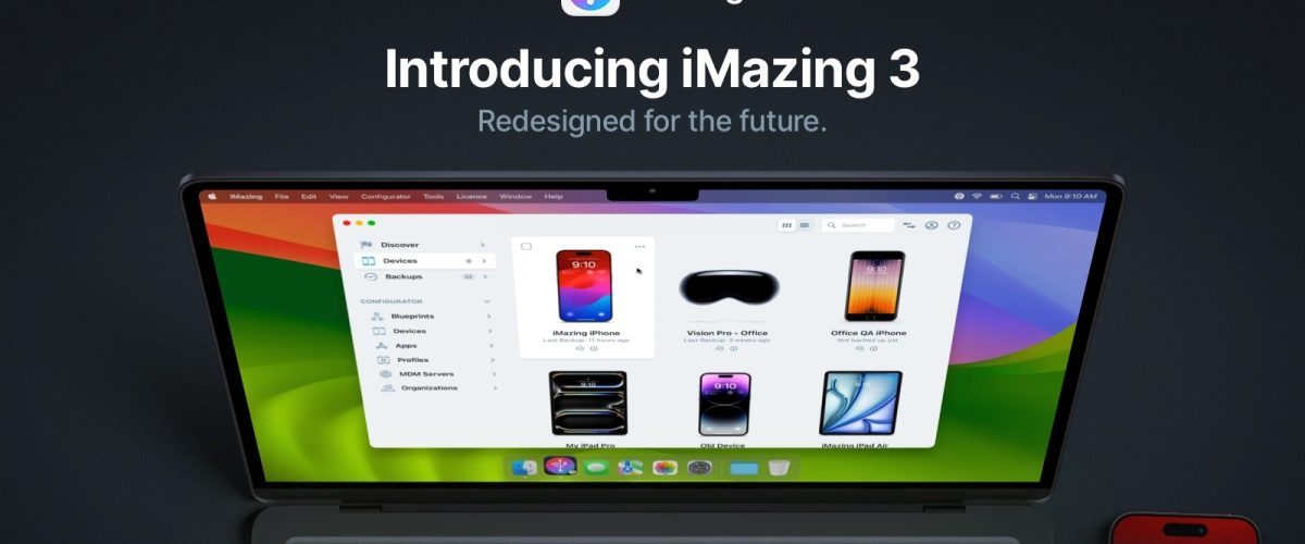 iMazing 3 is a redesigned and feature-packed upgrade to the best iPhone data utility for Mac and PC