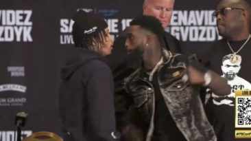 VIDEO | Gervonta Davis and Frank Martin nearly trade blows during heated press conference faceoff