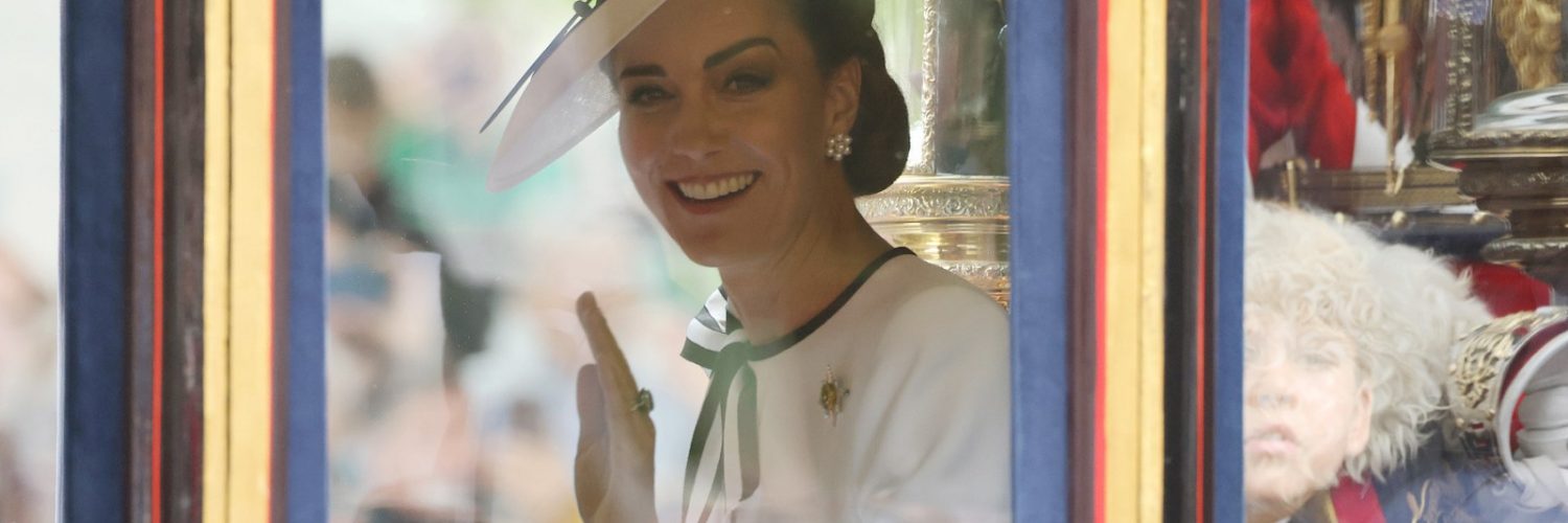 Kate Middleton Makes First Public Appearance in Months at King’s Birthday Parade