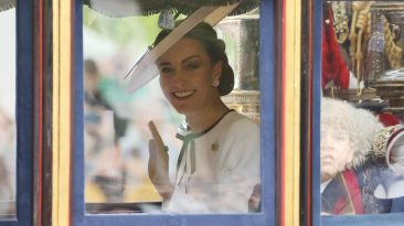 Kate Middleton Makes First Public Appearance in Months at King’s Birthday Parade