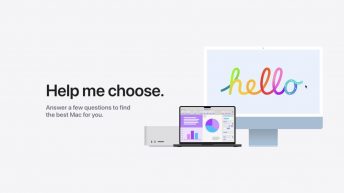 Apple offers to help you choose the best Mac, with new online tool