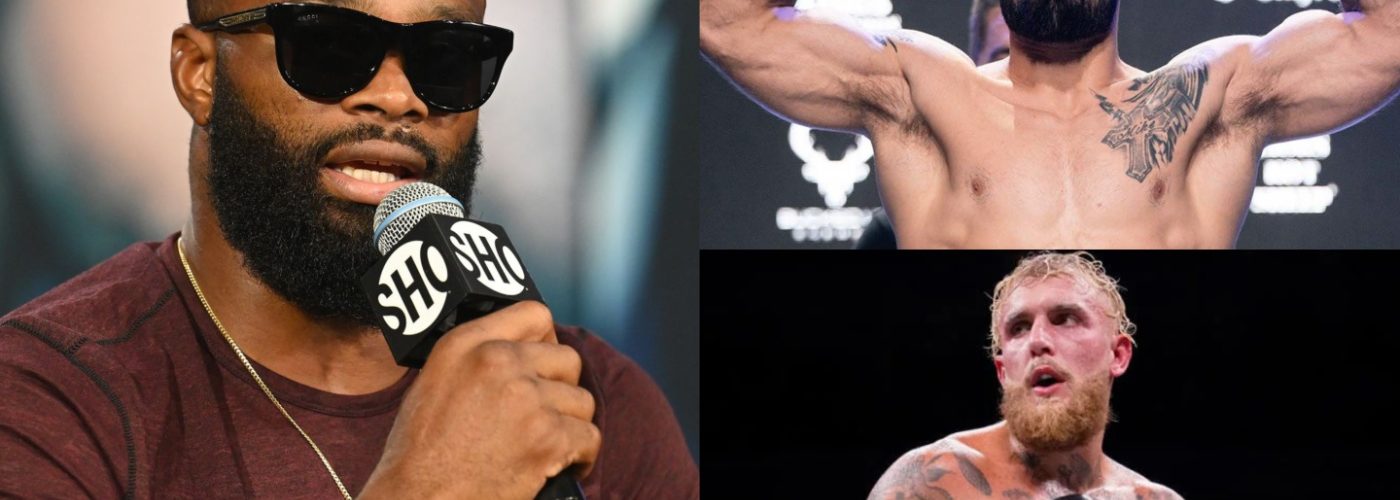 Jake Paul’s two-time opponent Tyron Woodley warns Mike Perry ahead of boxing match