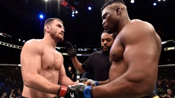 Stipe Miocic sends heartfelt message to two-time rival Francis Ngannou after tragic loss of his son