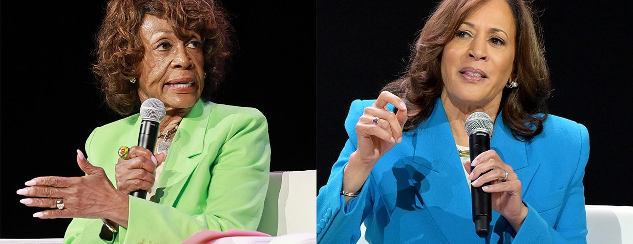 Kamala Harris Focuses on Key Campaign Talking Points at Essence Festival, While Rep. Maxine Waters Shows Fiery Support for Biden