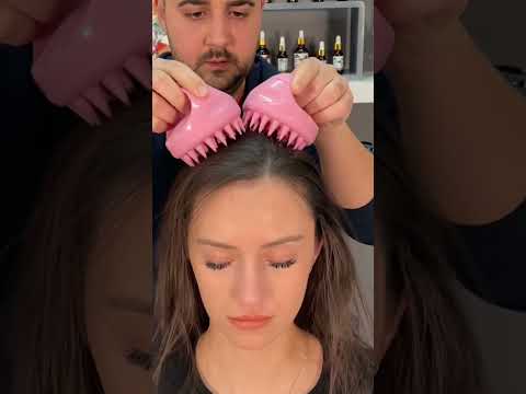 The Best ASMR Relaxing Head Massage by Erdinch #shorts