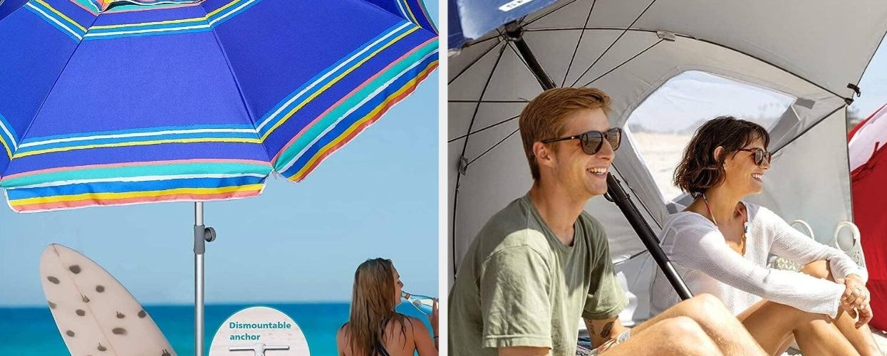 Some Of The Highest-Rated Beach Umbrellas On Amazon Are Also So Affordable