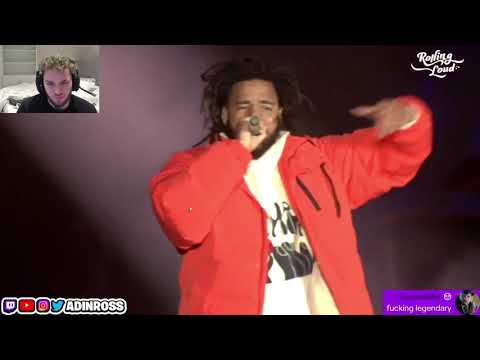 ADIN ROSS REACTS TO – J.COLE ROLLING LOUD CALIFORNIA 2021